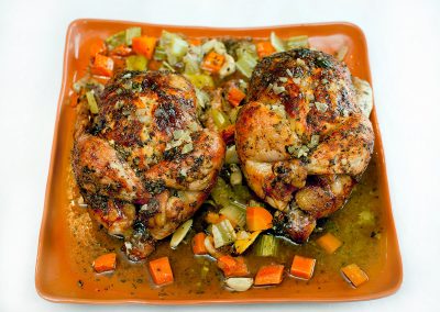 Stuffed Chicken with Lemon