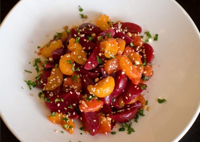 Beets & Orange Slices