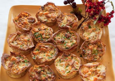 Mini Veggie Quiche