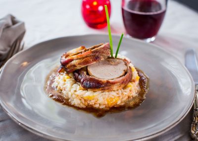 Pork with Risotto