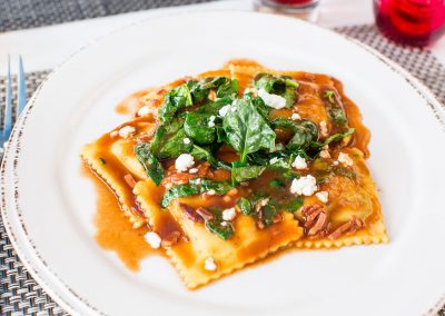 Ravioli with Spinach & Riccotta