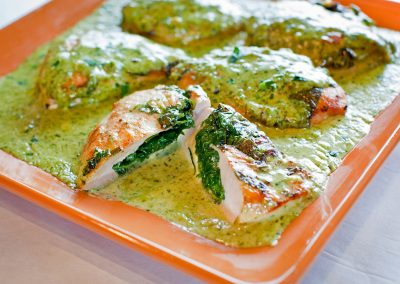 Spinach Stuffed Chicken