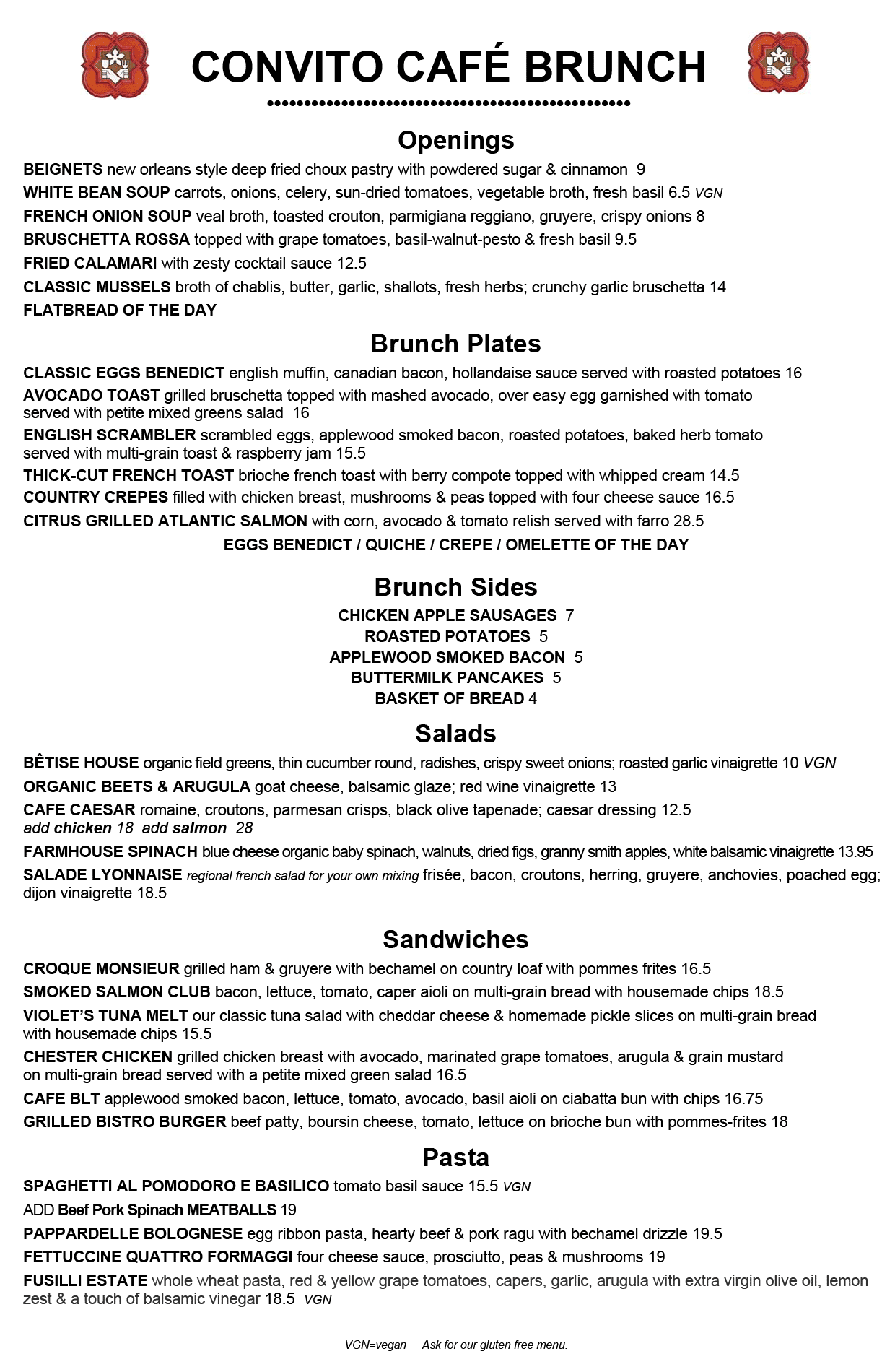 CONVITO CAFÉ BRUNCH 