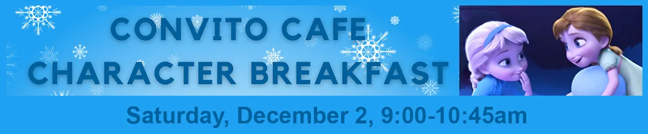 Convito Character Breakfast